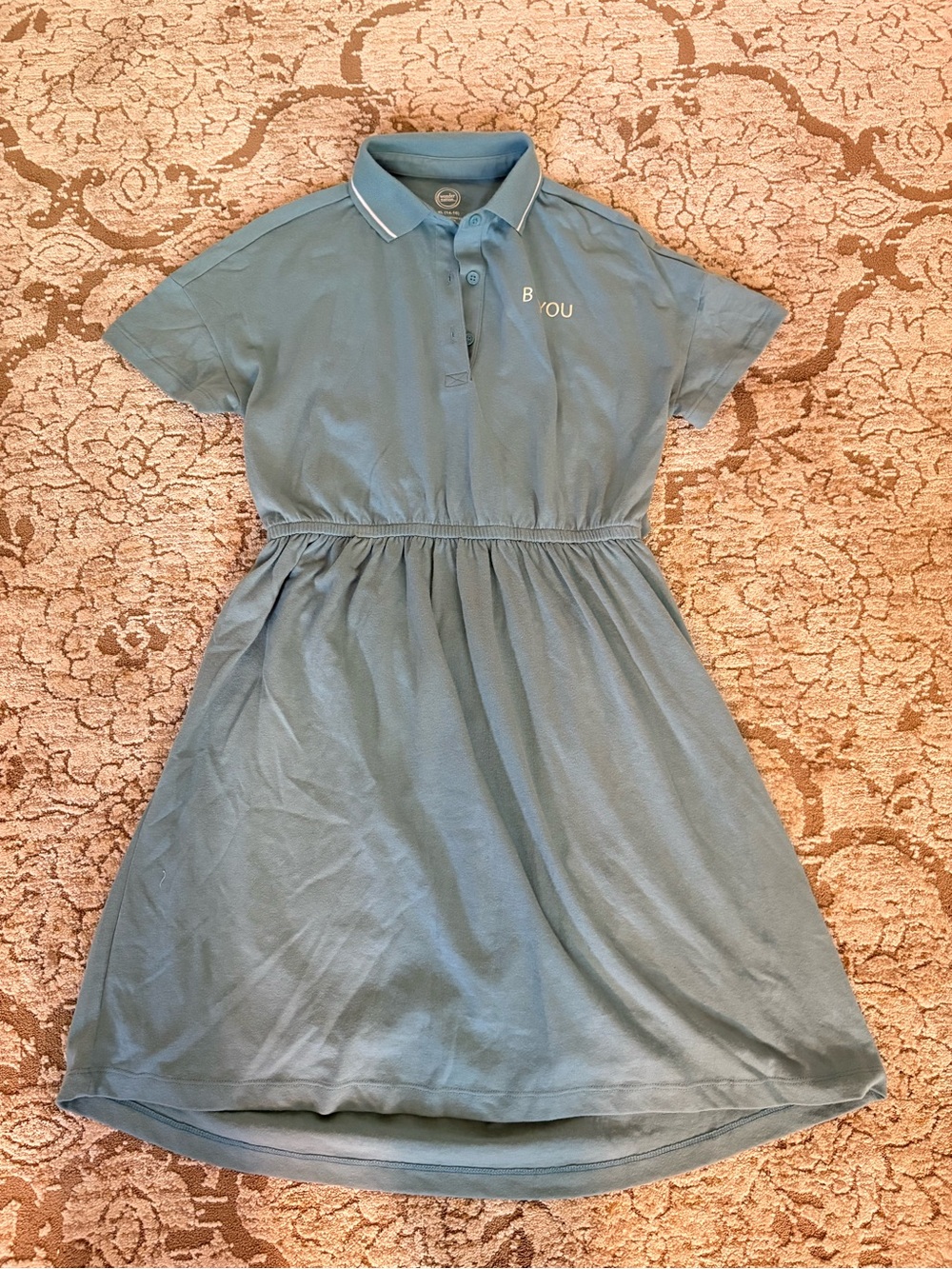 wonder nation Light Blue Collar Dress
